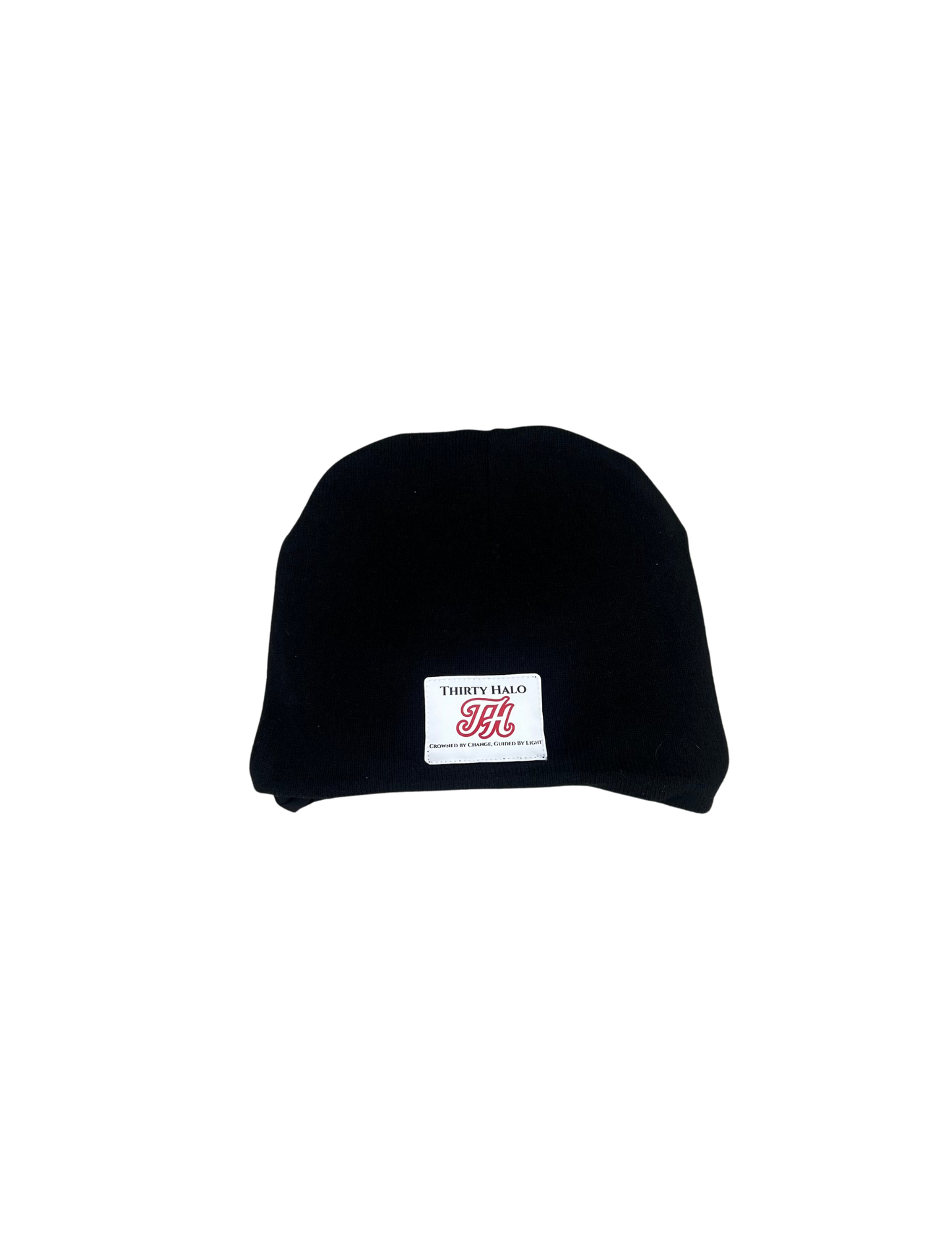 Satin lined black beanie