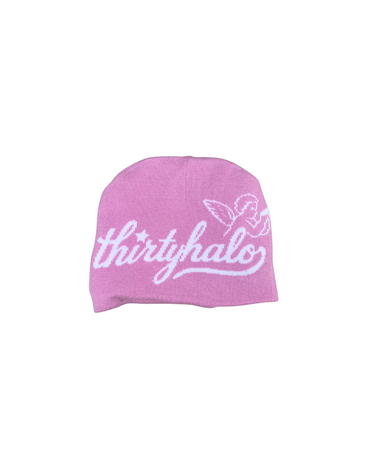Satin Lined Pink Beanie