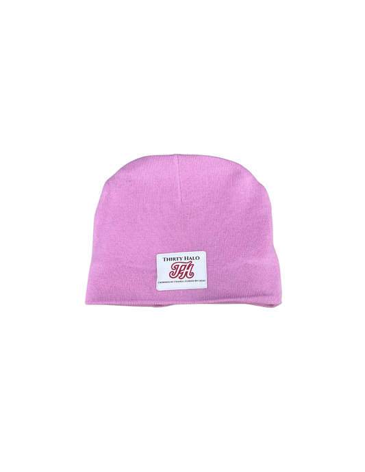 Satin Lined Pink Beanie